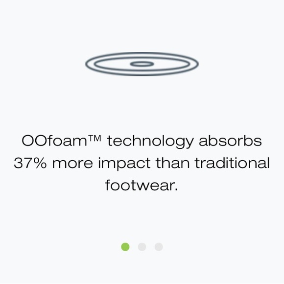 OOFOS OOmg eeZee Low Mesh Canvas Slip On Recovery Shoes Women’s 8.5 Black - Picture 2 of 9